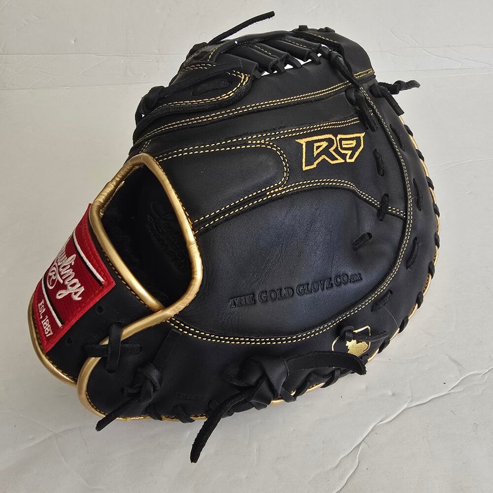Rawlings R9 Series R9FM18BG 12.5" First Base Mitt 2021 Model LH Throw Baseball